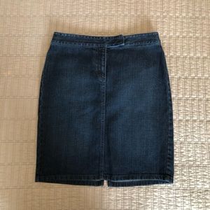 NWT Ann Taylor LOFT Denim Skirt
